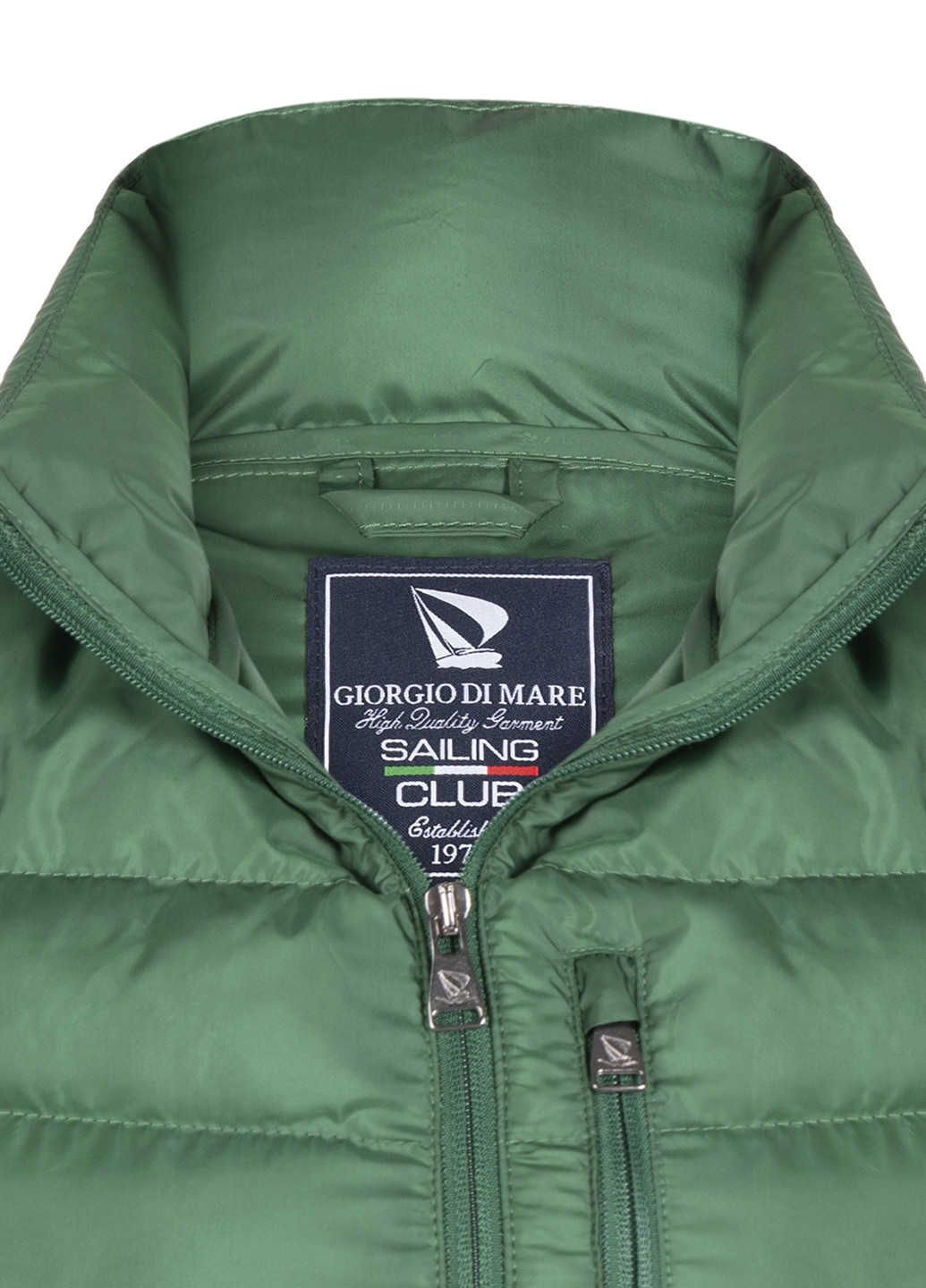 Зеленая демисезонная куртка Giorgio di Mare