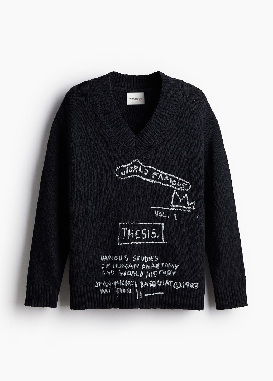 Черный демисезонный пуловер пуловер H&M