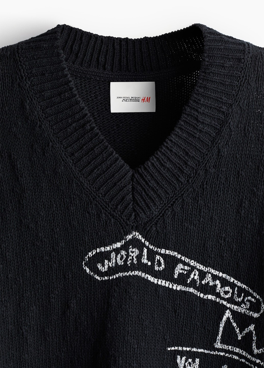 Черный демисезонный пуловер пуловер H&M