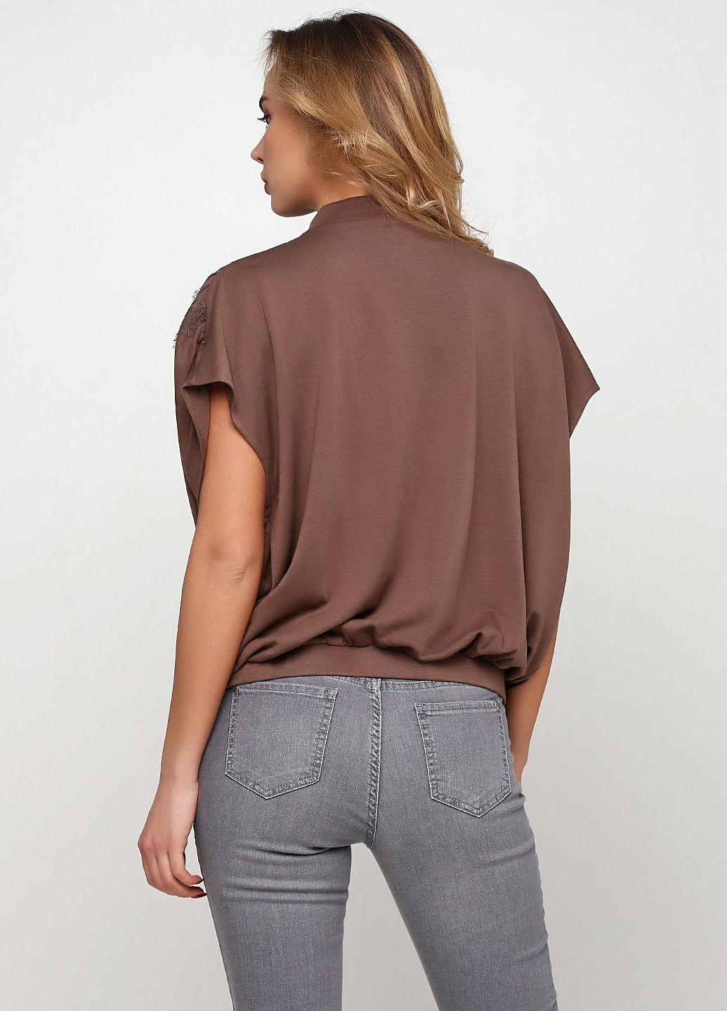 Кофейная блуза NU DENMARK