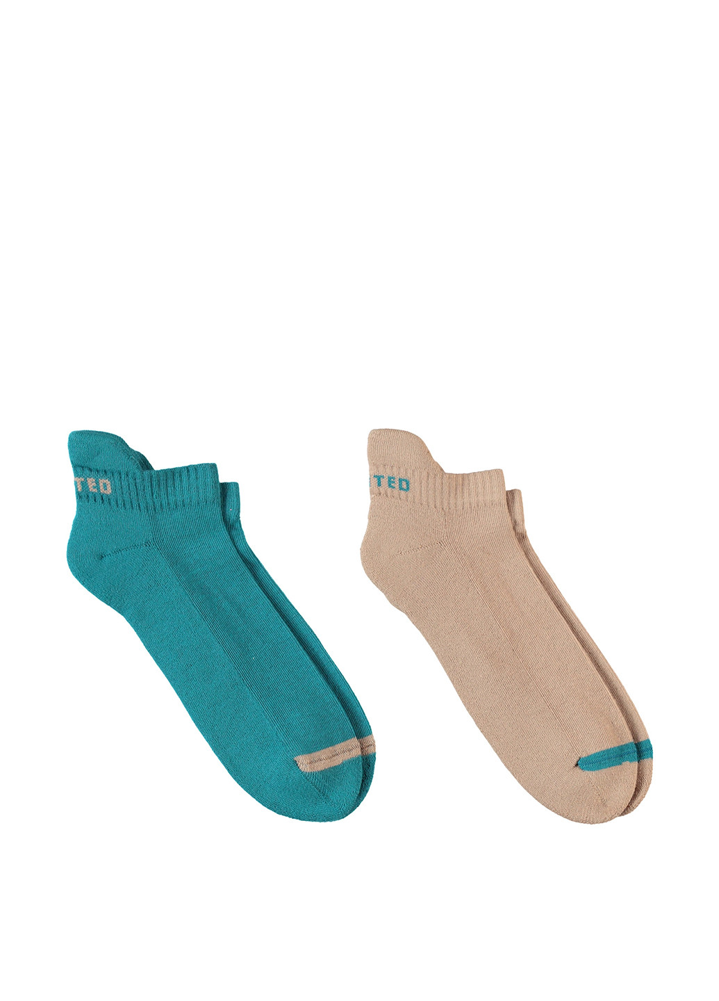 Комбіновані шкарпетки (2 пари) UNITED4 однотонні (329148553)