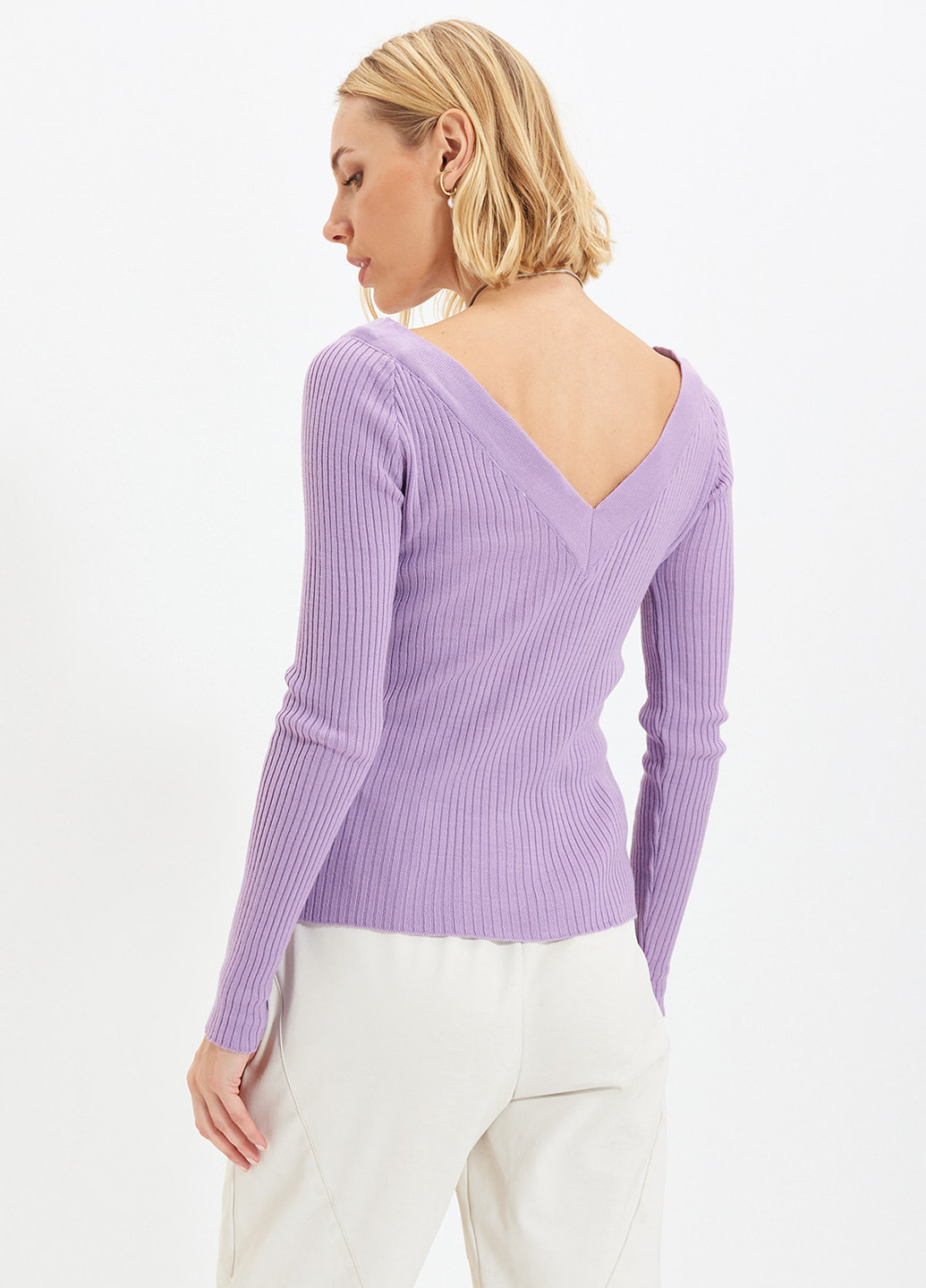 Комбинированный демисезонный пуловер (2 шт.) пуловер Trendyol