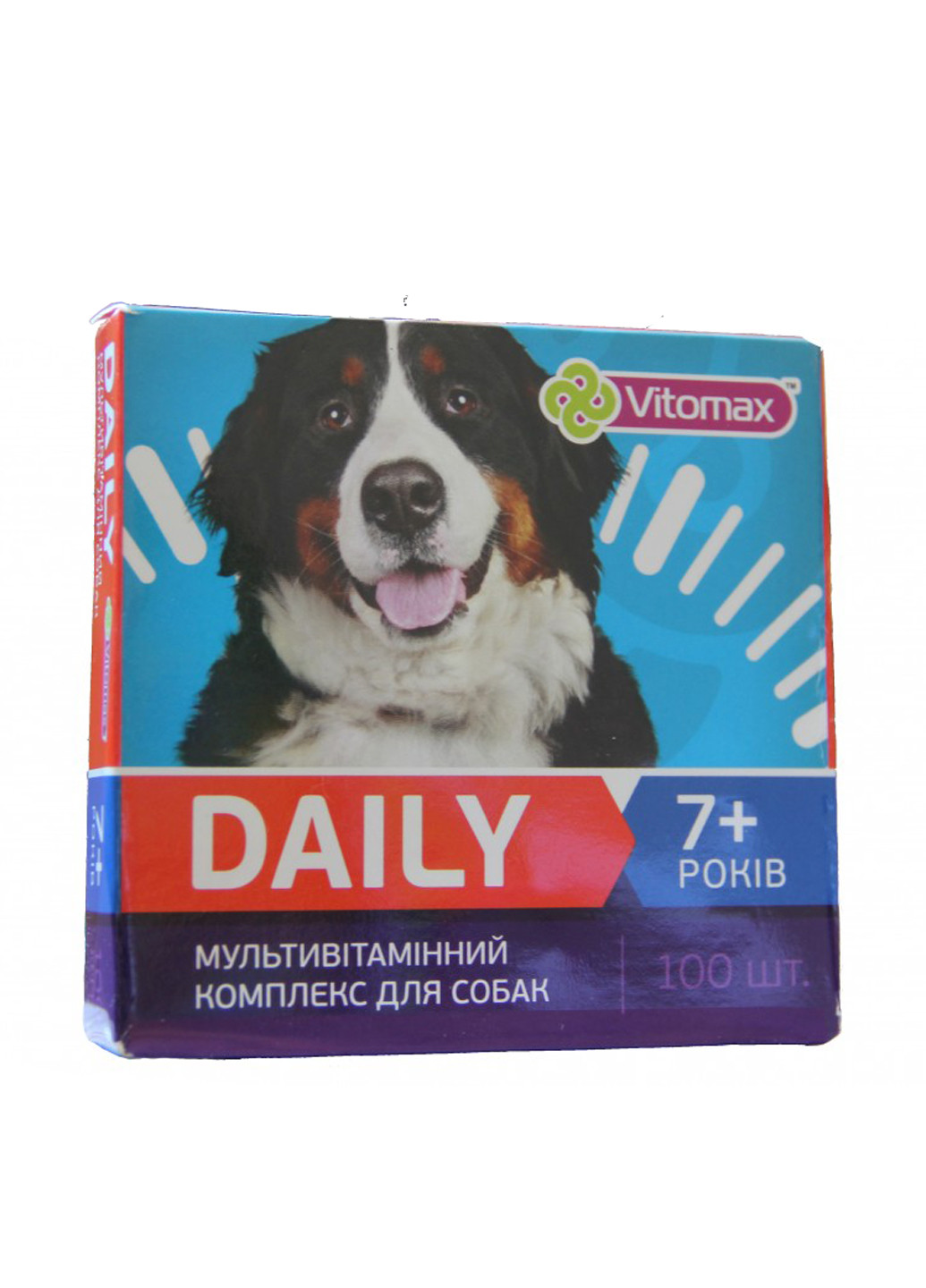 Витамины для собак DAILY (+7 лет), 100 г Vitomax (76393599)