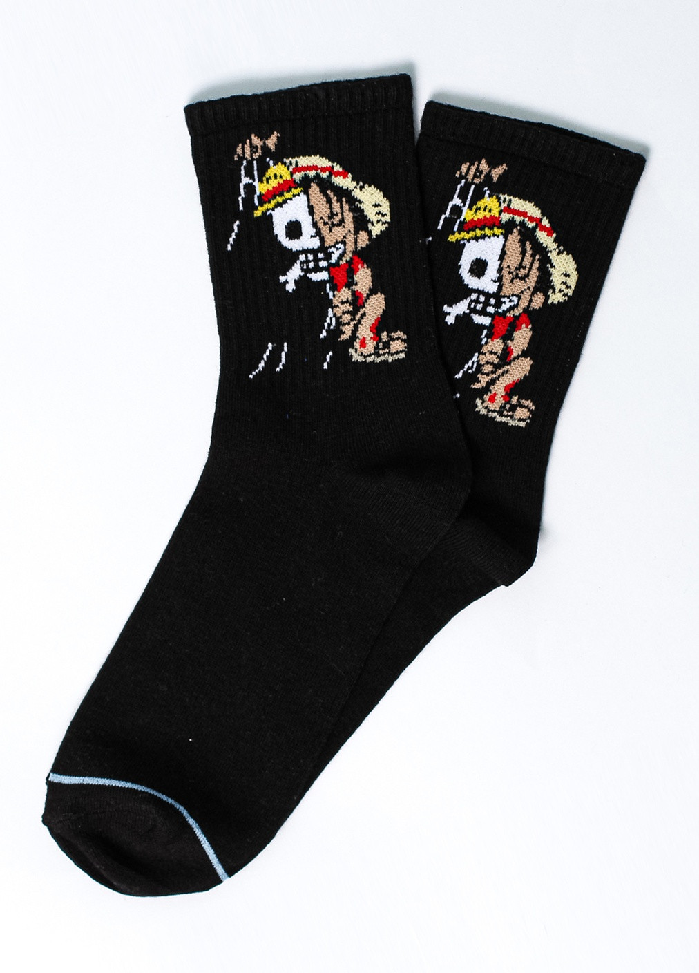 Шкарпетки Хлопчик-скелет Crazy Llama`s высокие (211434672)