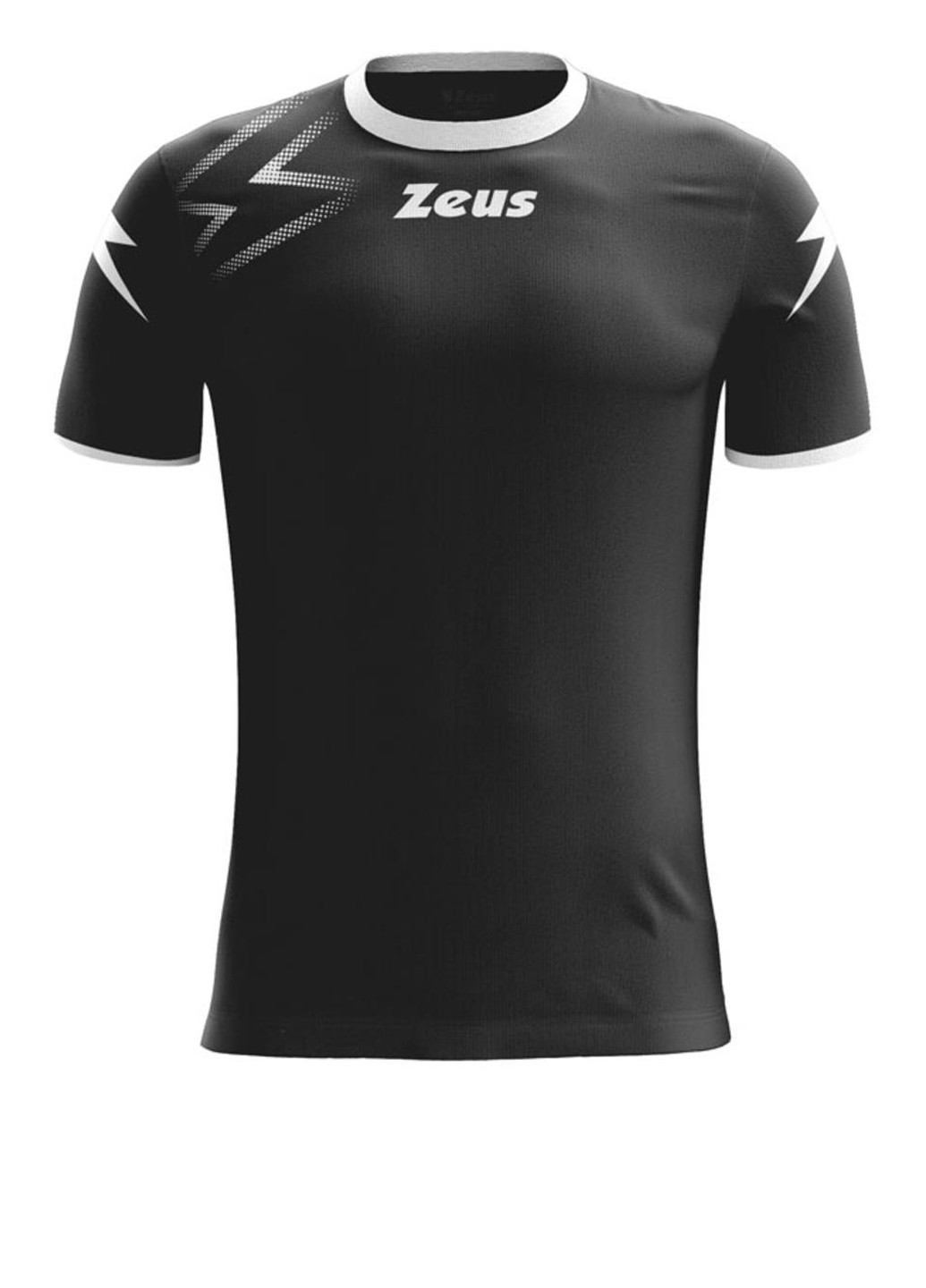 Чорна демісезонна футболка z01262 Zeus SHIRT MIDA