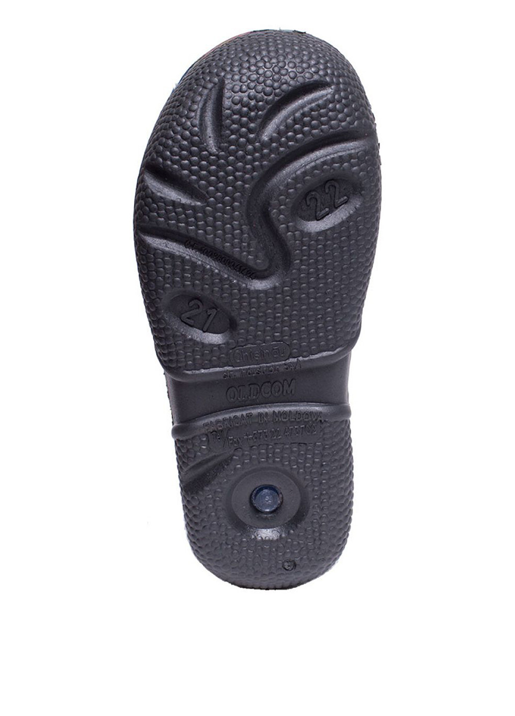 Синие резиновые сапоги Oldcom