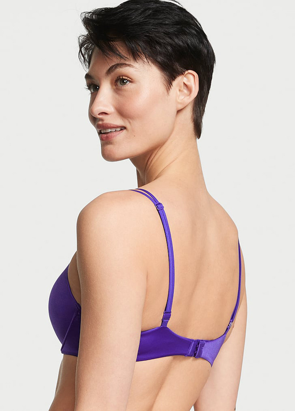 Фіолетовий демісезонний комплект (бюстгальтер, трусики) Victoria's Secret