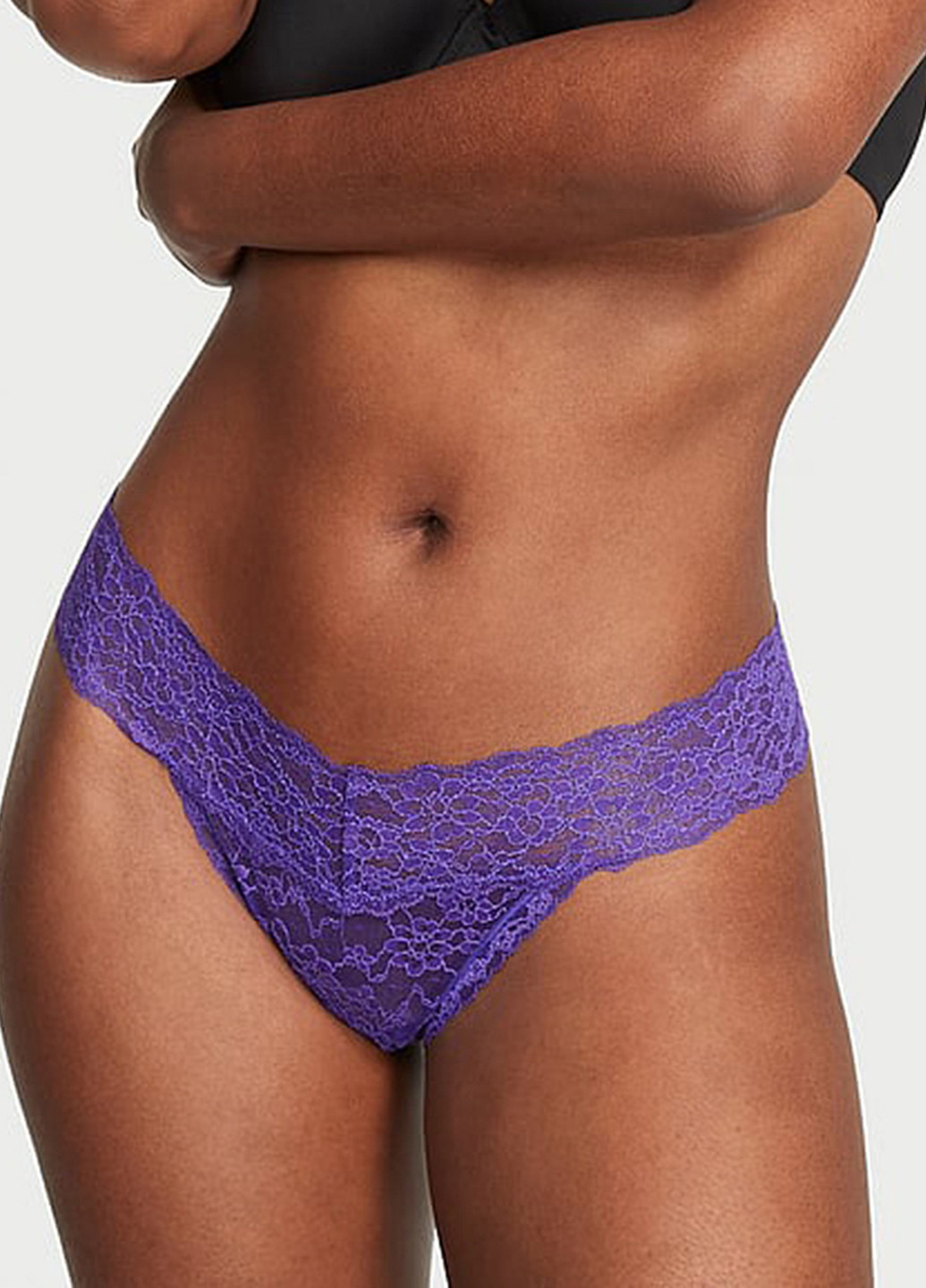 Фіолетовий демісезонний комплект (бюстгальтер, трусики) Victoria's Secret