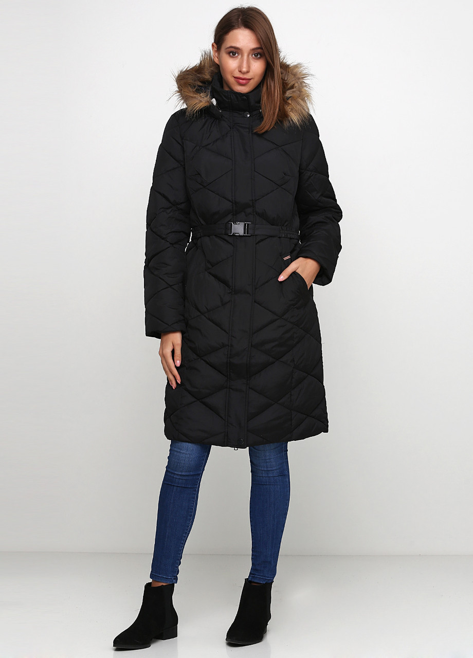 Черная зимняя куртка женская Tom Tailor