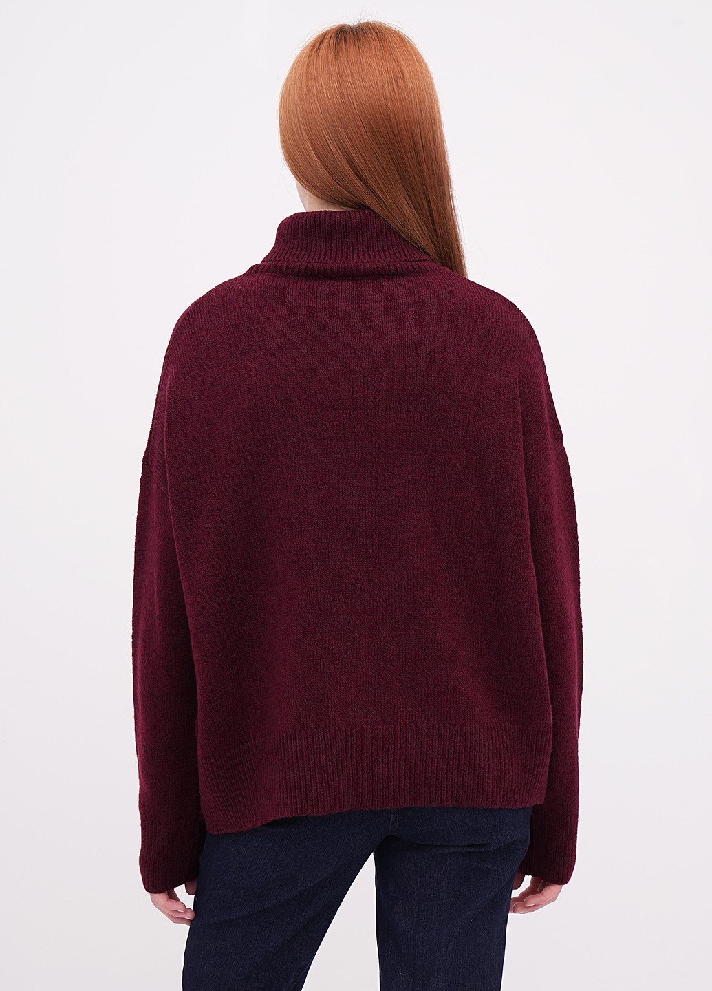 Вишневый демисезонный светр EQUILIBRI