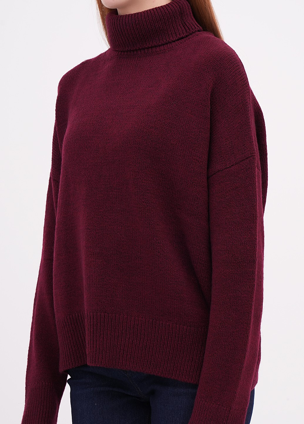 Вишневый демисезонный светр EQUILIBRI