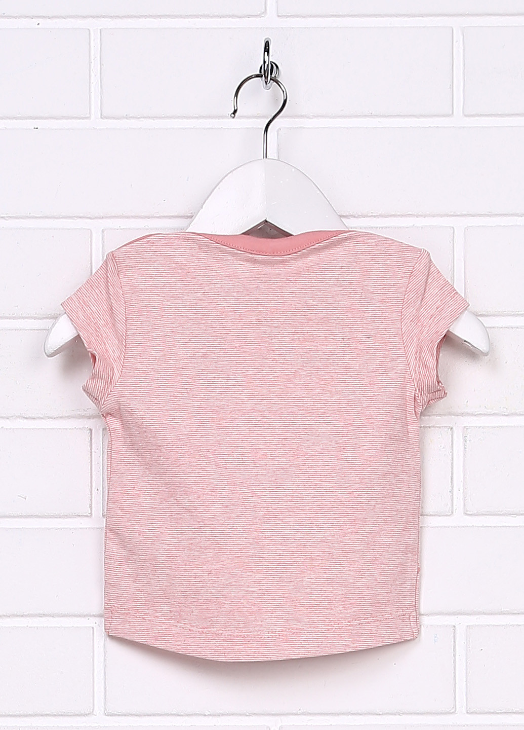 Рожева літня футболка з коротким рукавом S.Oliver