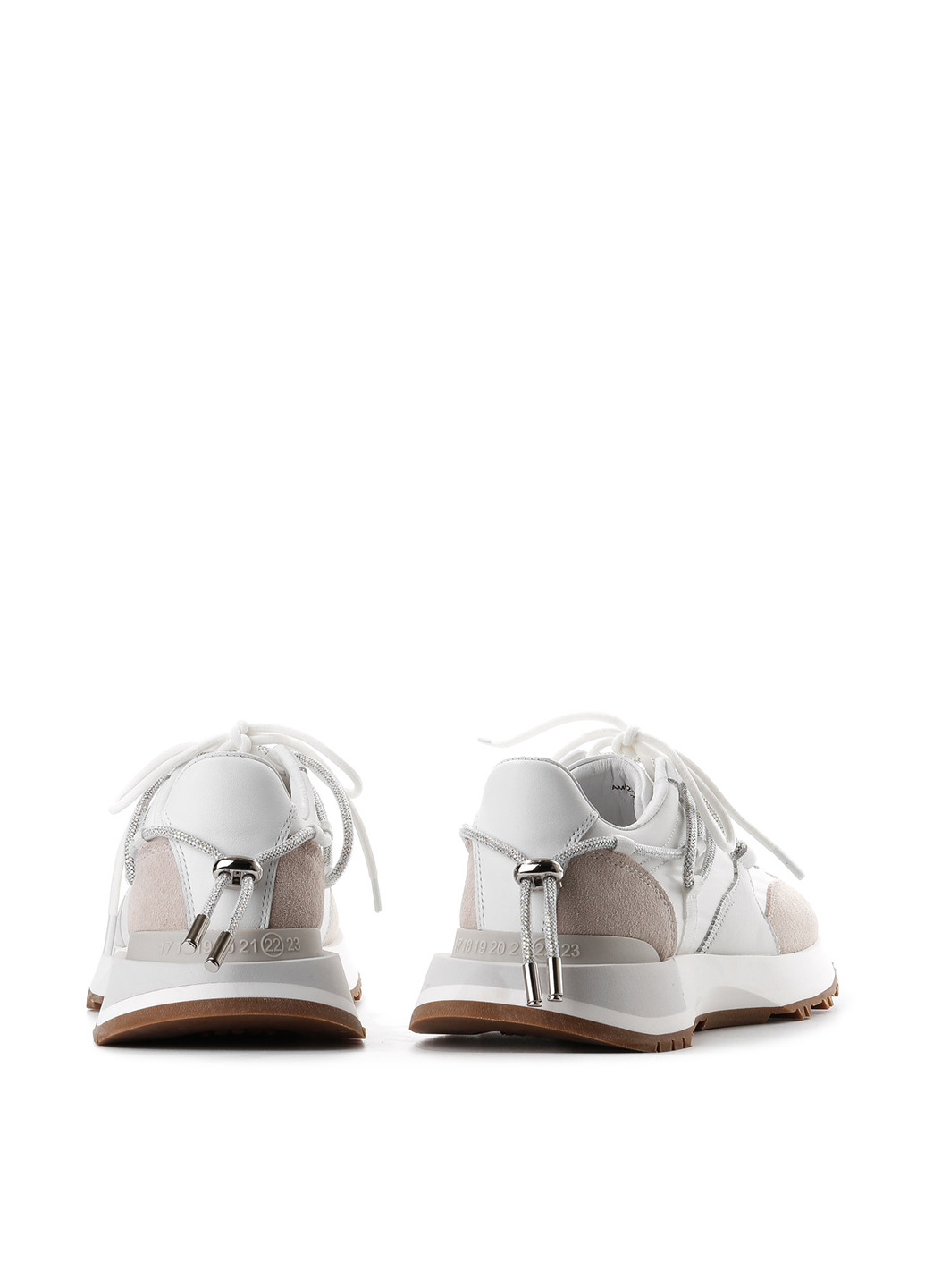 Білі осінні кросівки Le'BERDES