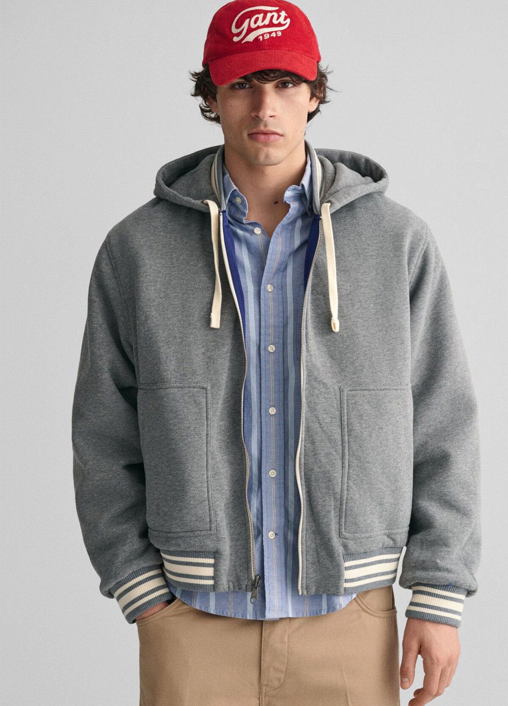 Бомбер Gant на блискавці (322564244)