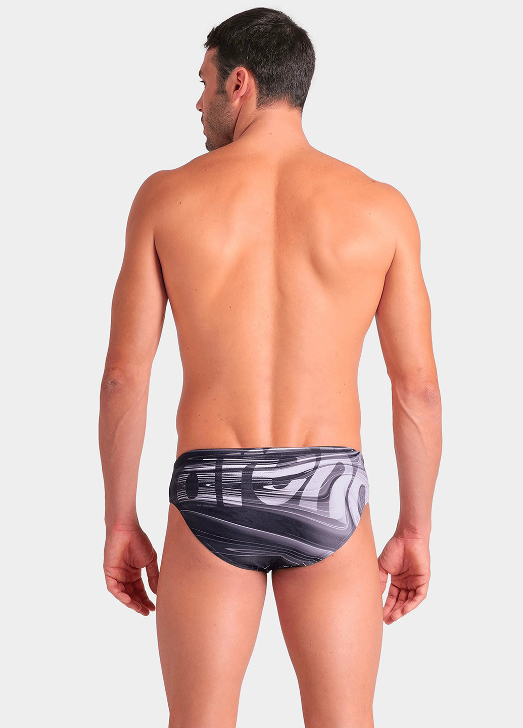 Мужские черные пляжные плавки хипсы Arena