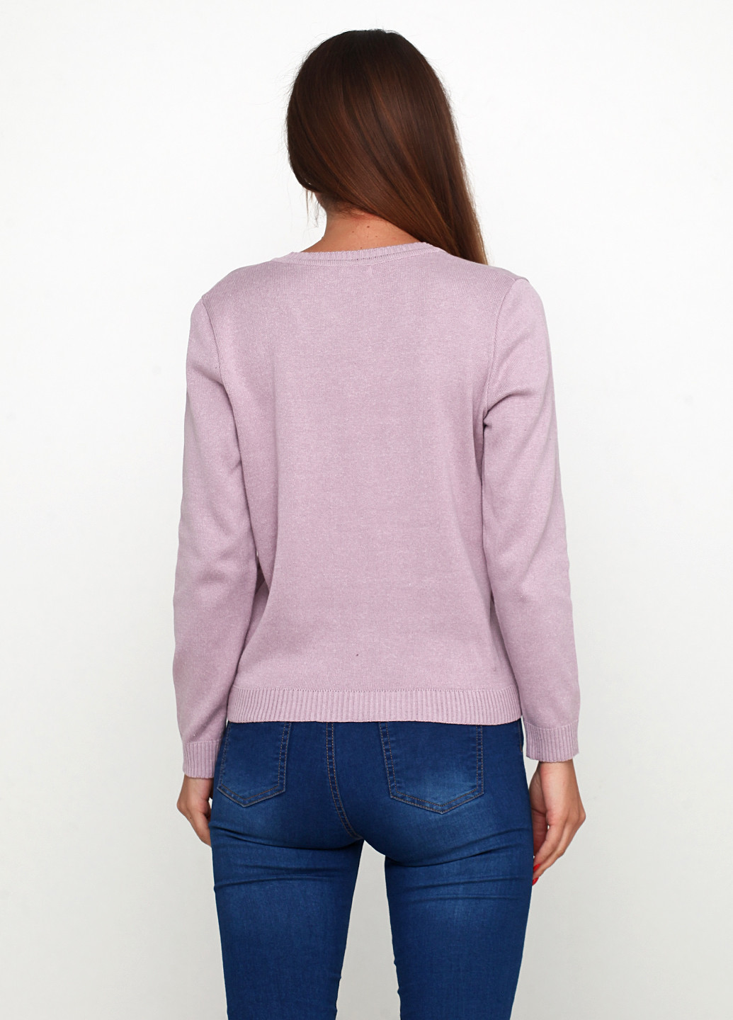 Блідо-ліловий демісезонний пуловер пуловер Only Women