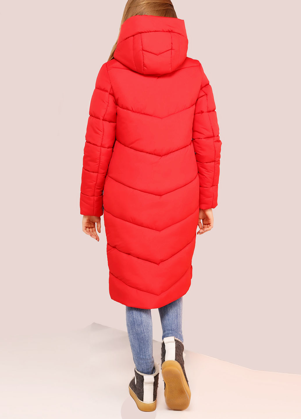 Яскраво-червона зимня куртка Nui Very