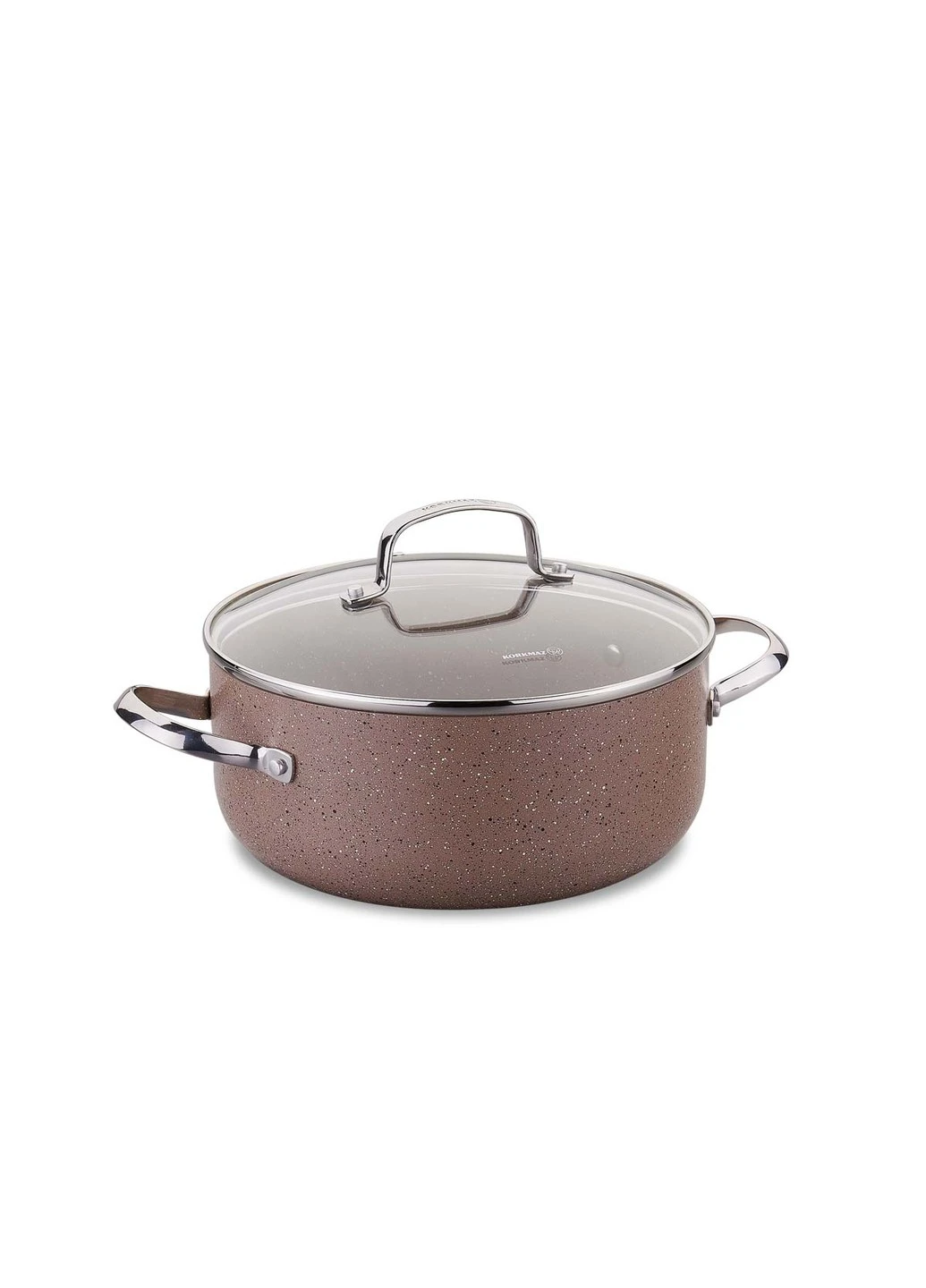 Каструля Browni 24*11,3см 4,7л кругла, з кришкою Korkmaz (255274193)