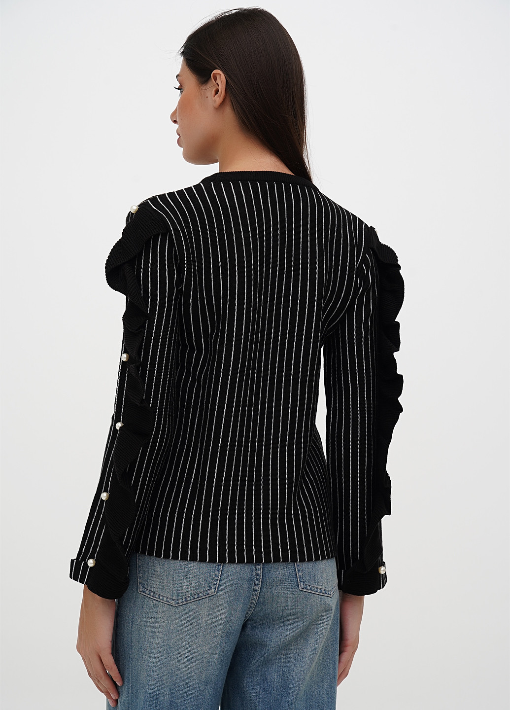 Чорний демісезонний джемпер джемпер Sassofono