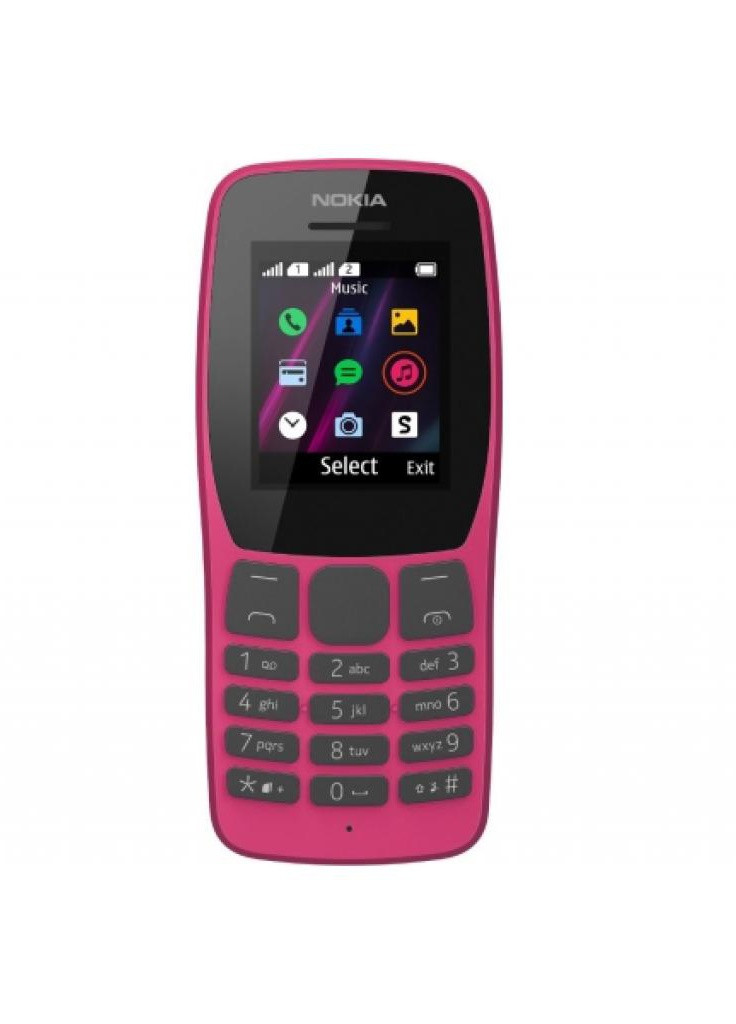Мобильный телефон (16NKLP01A01) Nokia 110 DS Pink розовый