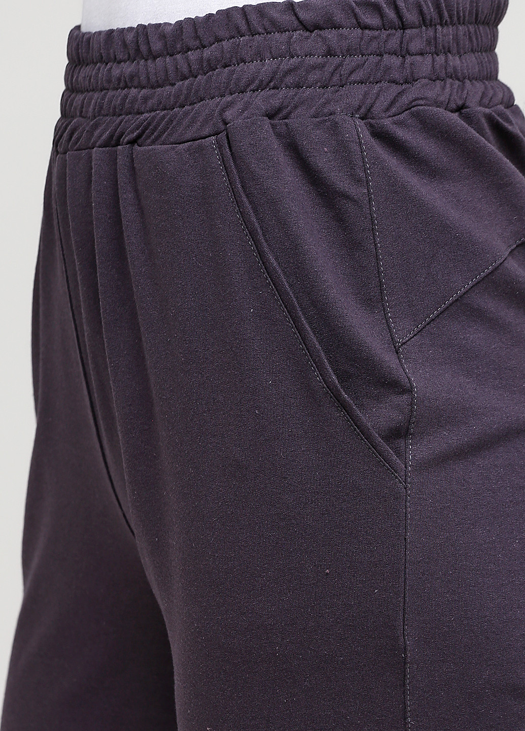 Темно-серые кэжуал демисезонные джоггеры брюки Radda