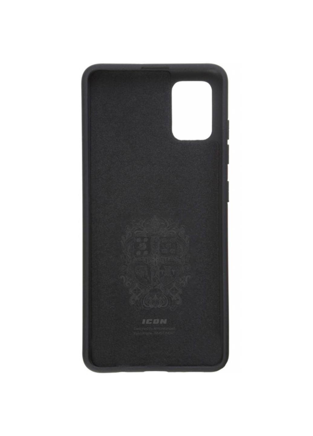 Чохол для мобільного телефону (смартфону) ICON Case Samsung A51 Black (ARM56337) ArmorStandart (201492364)