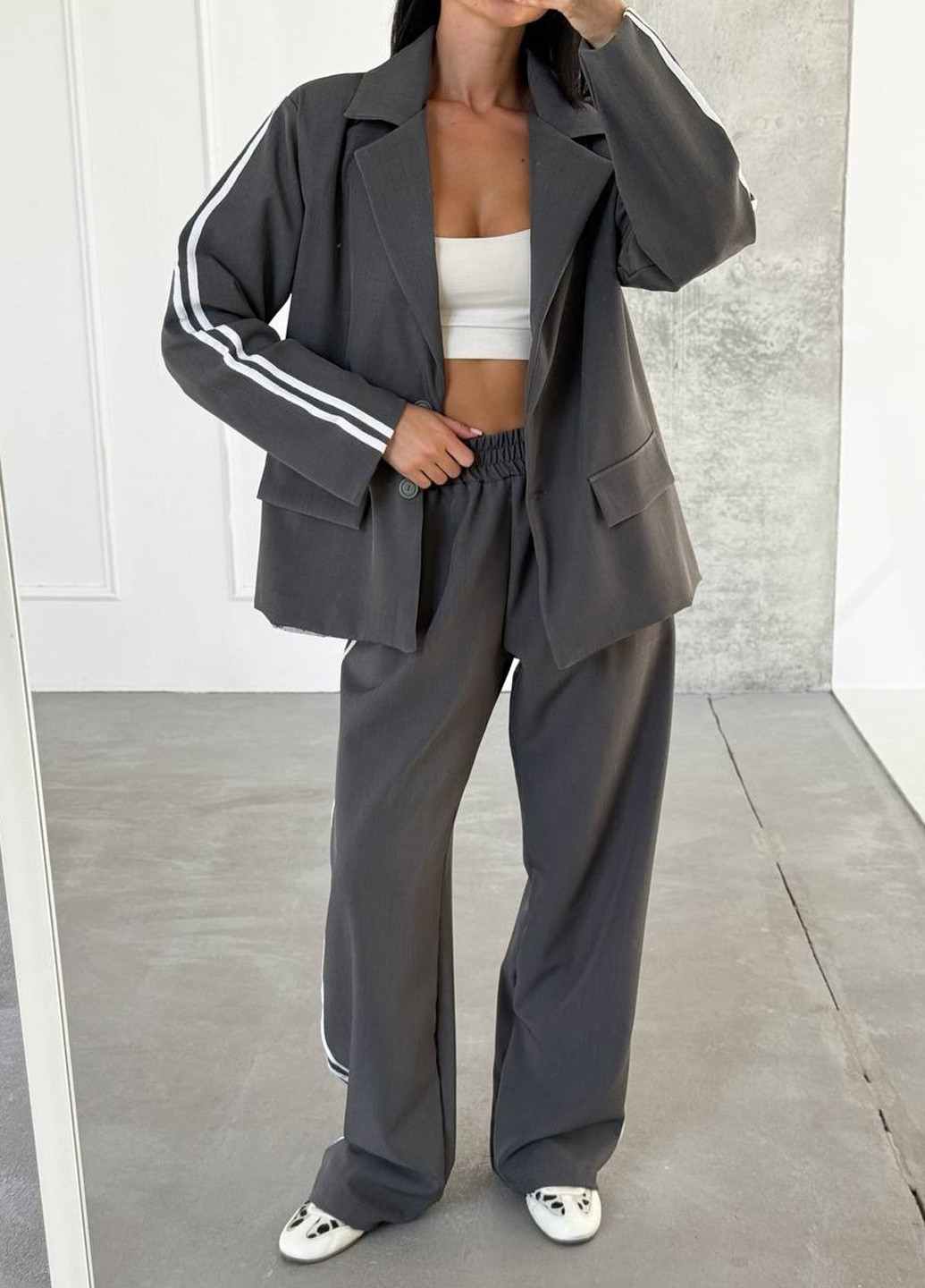 Костюм (жакет, брюки) No Brand (362096403)