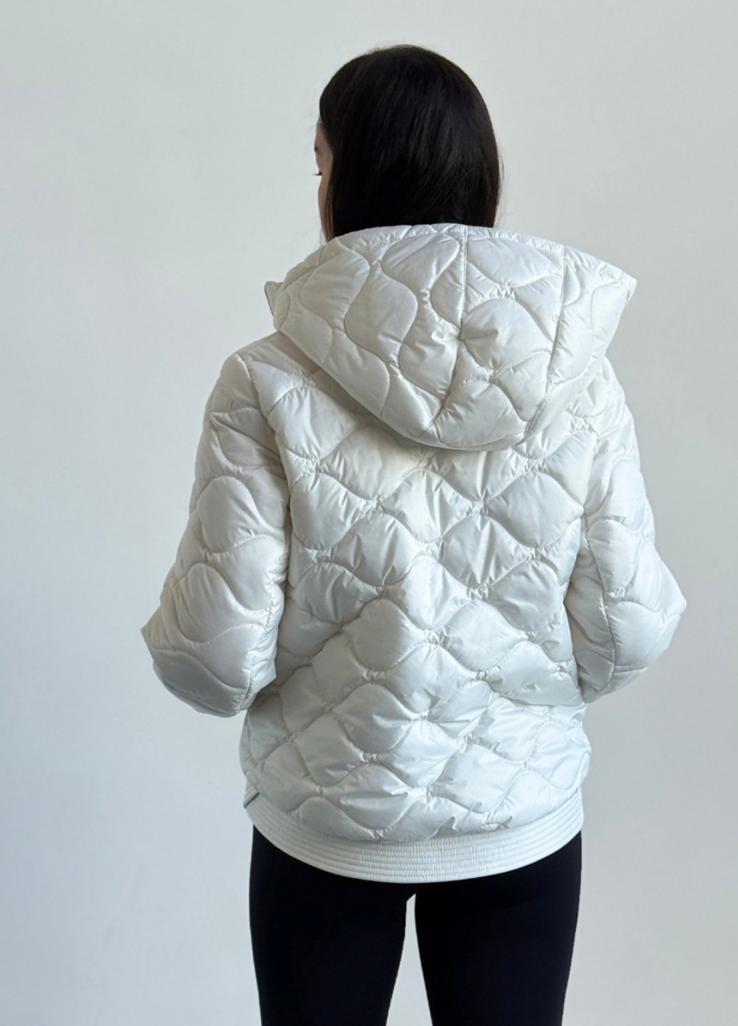 Молочная демисезонная куртка Eva Classic
