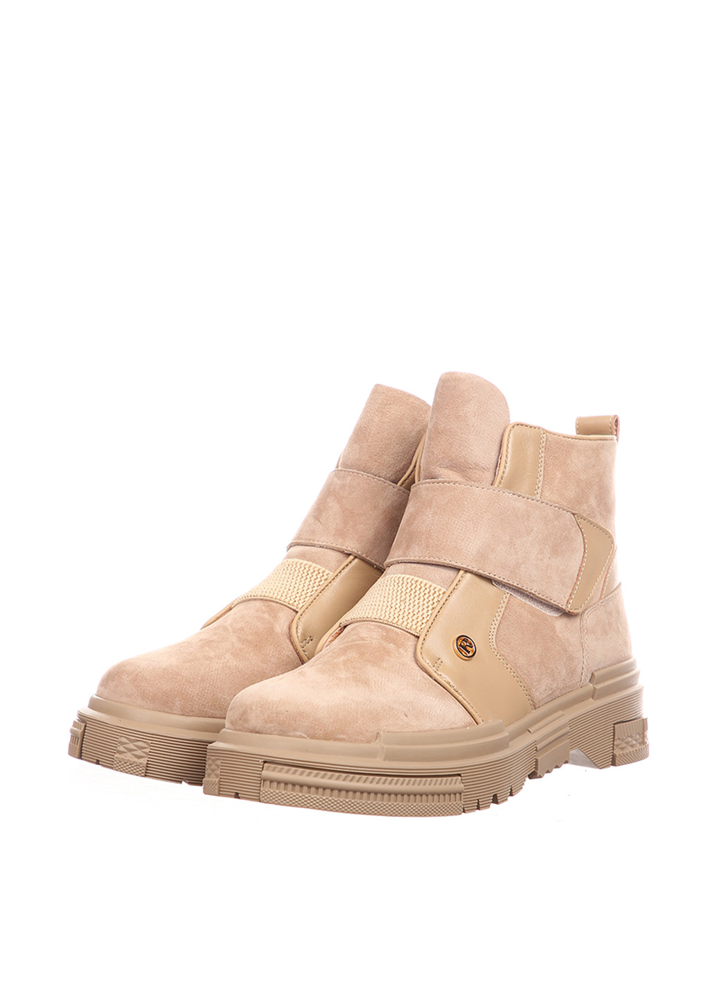 Зимние ботинки Deenoor без декора из натуральной замши