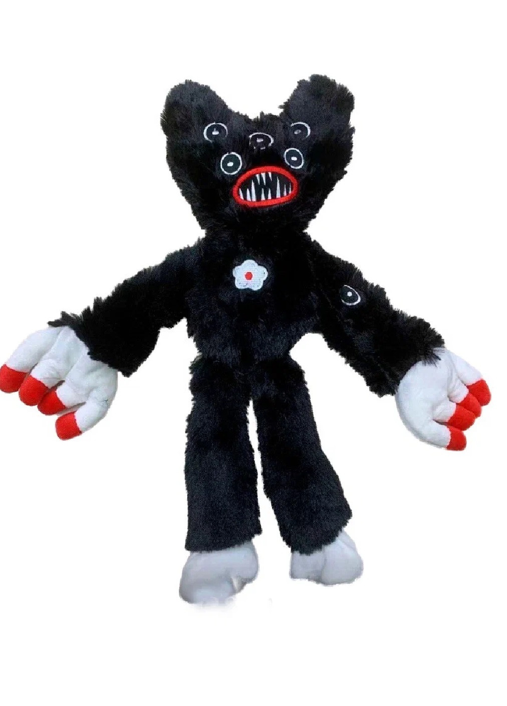 Дитяча м'яка плюшева іграшка обіймашка монстр Кіллі Віллі 40 см (473359-Prob) Чорний Unbranded (254469235)