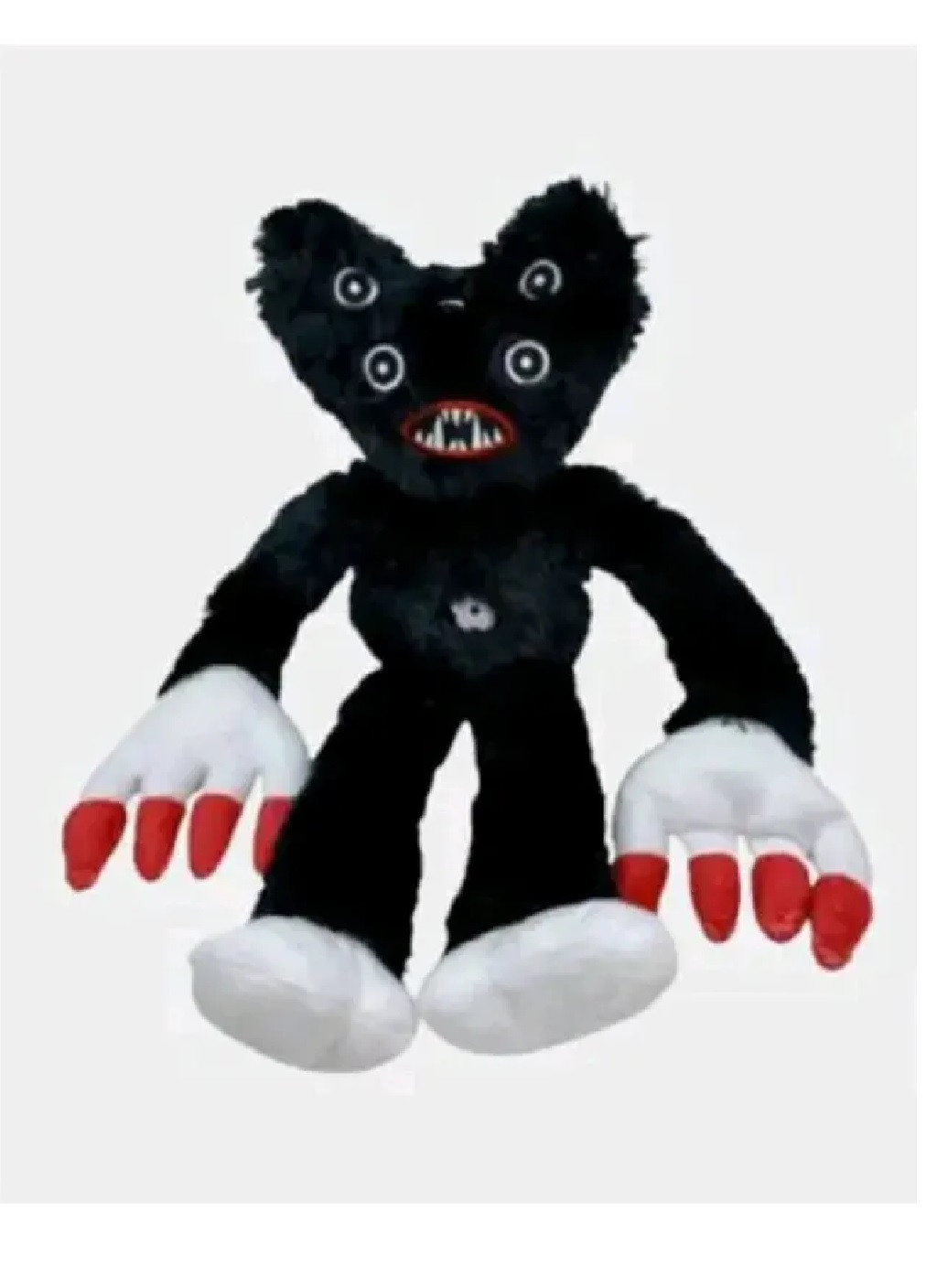 Дитяча м'яка плюшева іграшка обіймашка монстр Кіллі Віллі 40 см (473359-Prob) Чорний Unbranded (254469235)