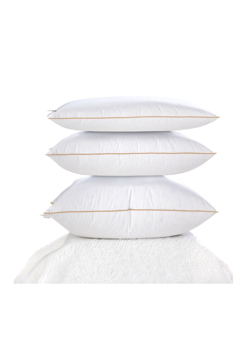 Подушка пухова Hand Made De Luxe White 903 низька 50x70 (2200000555625) No Brand (254009413)