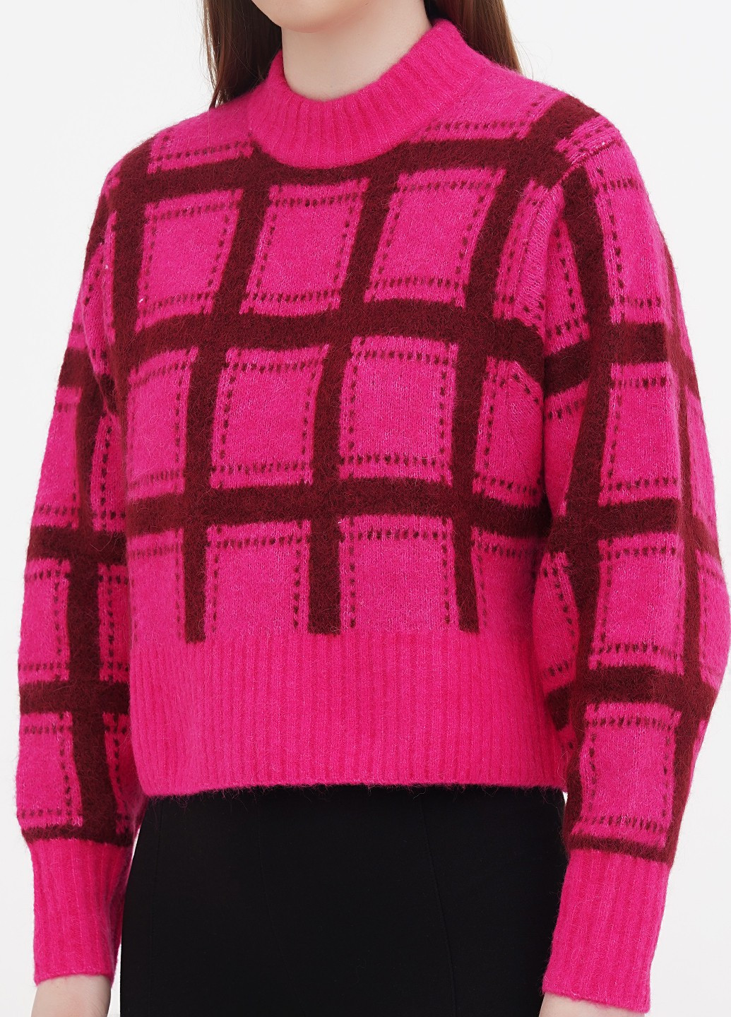 Малиновый демисезонный джемпер джемпер Monki