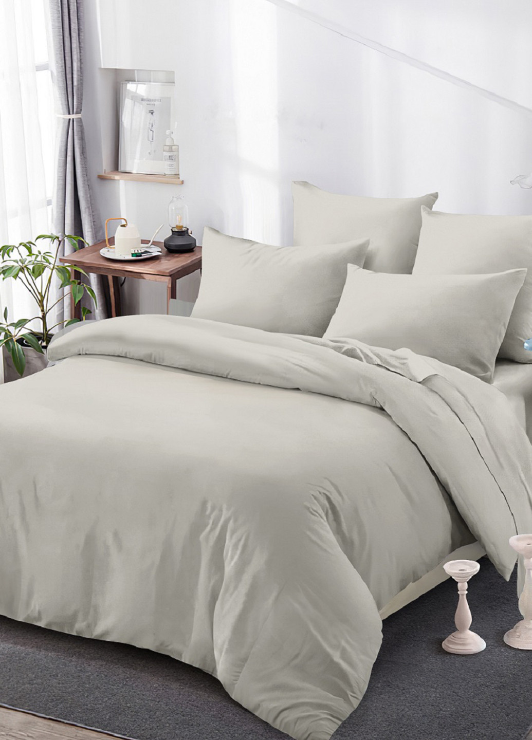 КПБ Евро Lounge 200*230 One Beige Soho (317244657)