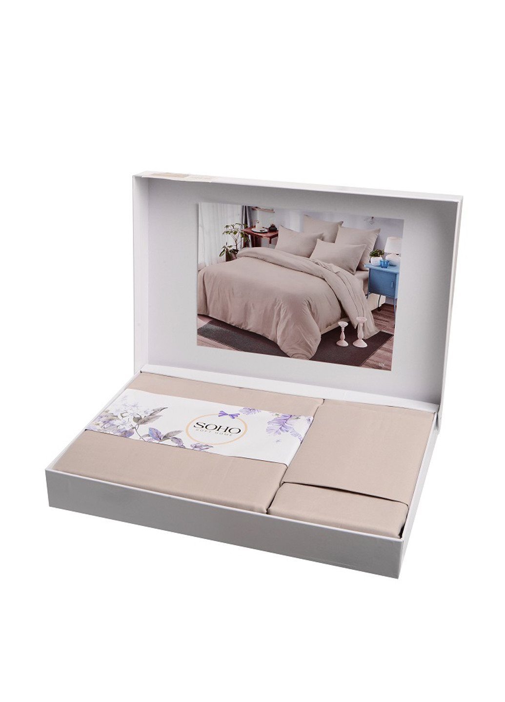 КПБ Евро Lounge 200*230 One Beige Soho (317244657)