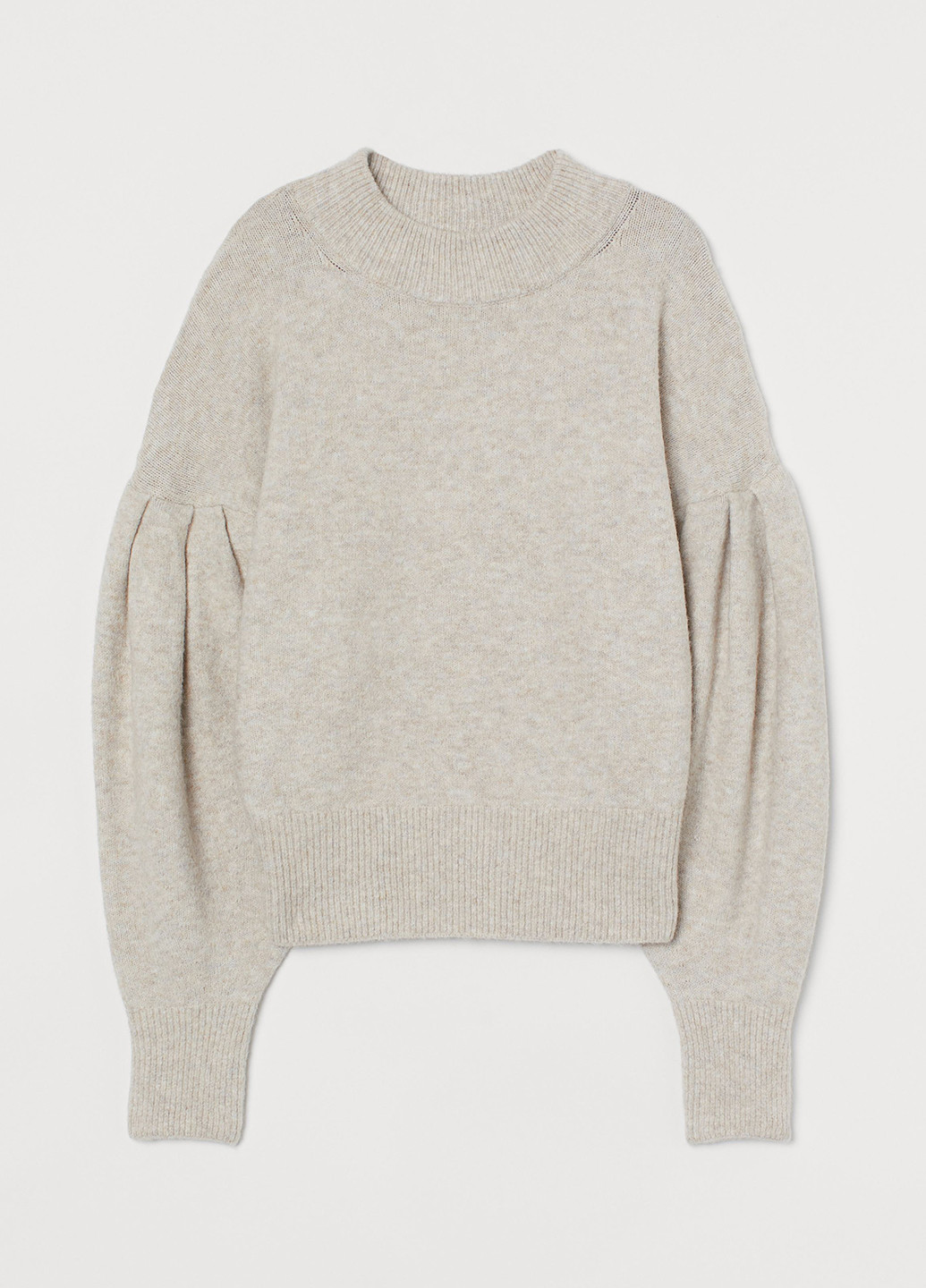 Світло бежевий зимовий светр H&M
