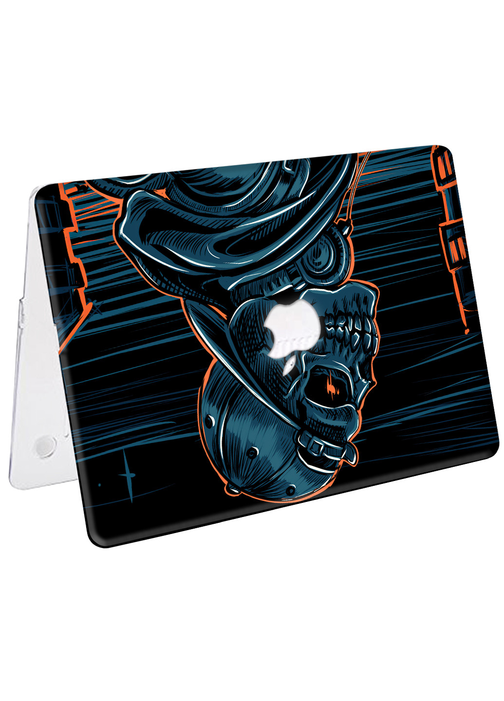 Чехол пластиковый для Apple MacBook Pro 15 A1707 / A1990 Череп Граффити (Skull Cap Jacket Graffiti) (9649-2808) MobiPrint (219124613)