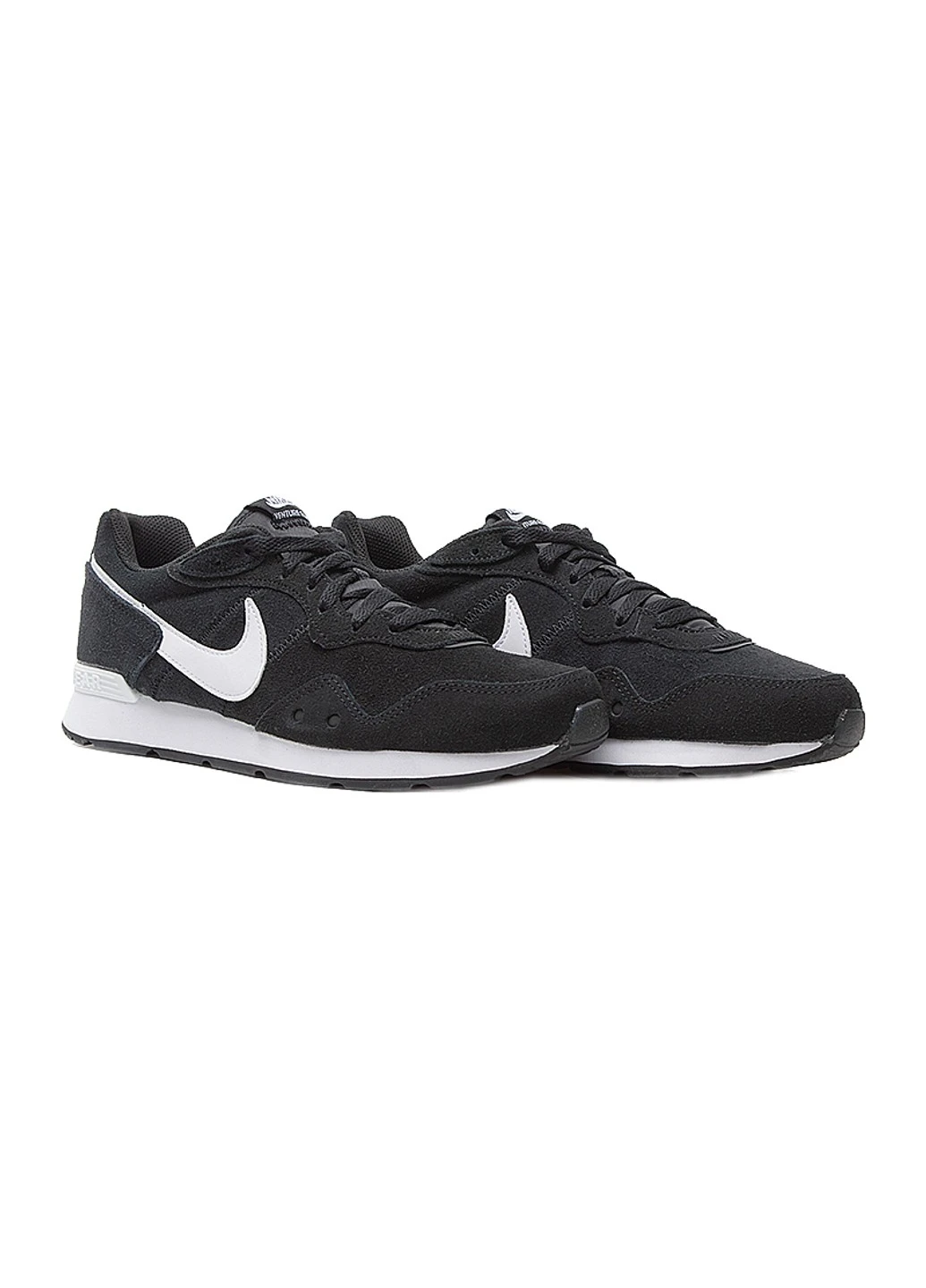 Чорні кросівки venture runner suede демісезон Nike