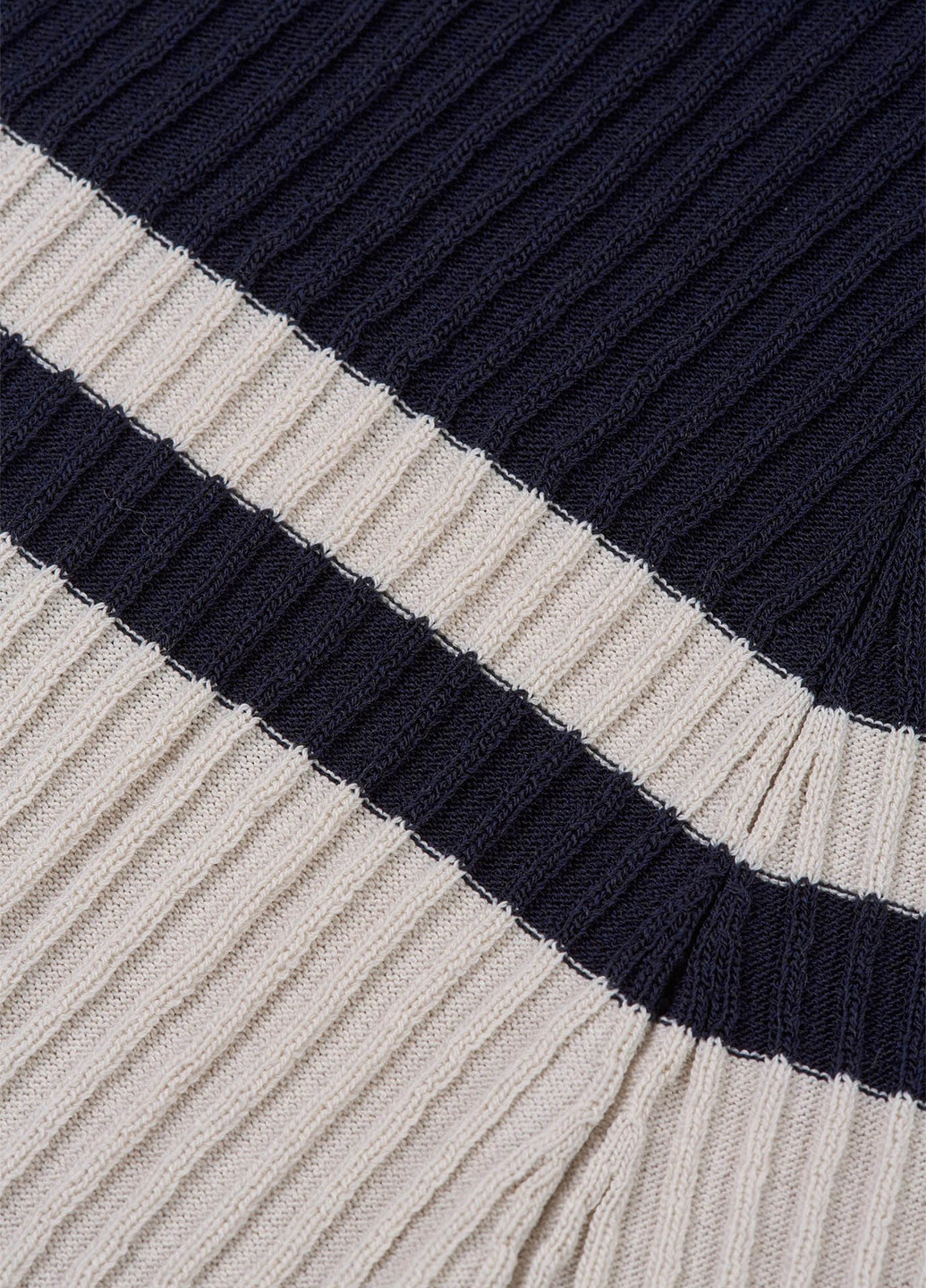 Синяя кэжуал в полоску юбка Gant плиссе