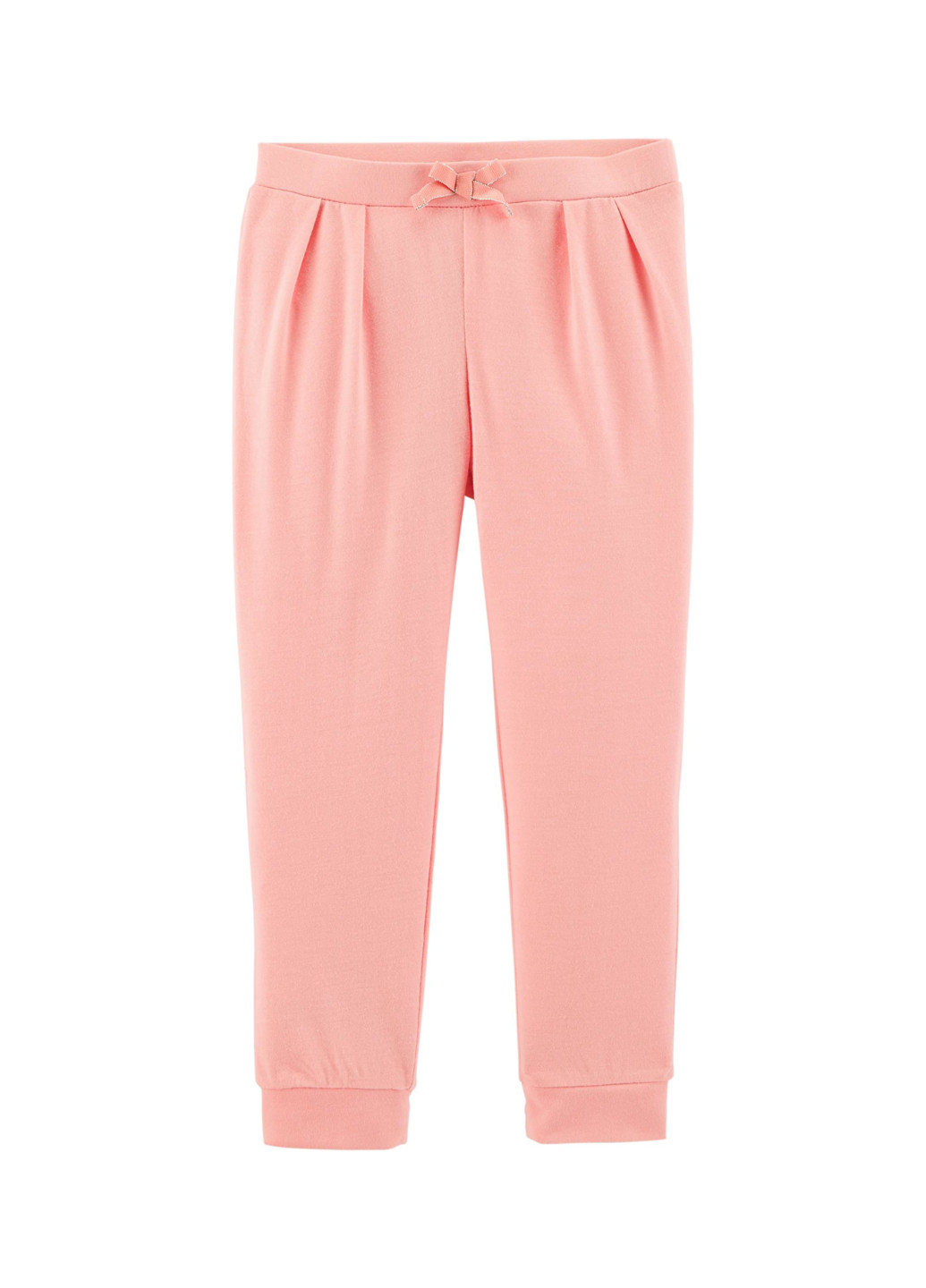 Розовые спортивные демисезонные со средней талией брюки Carter's