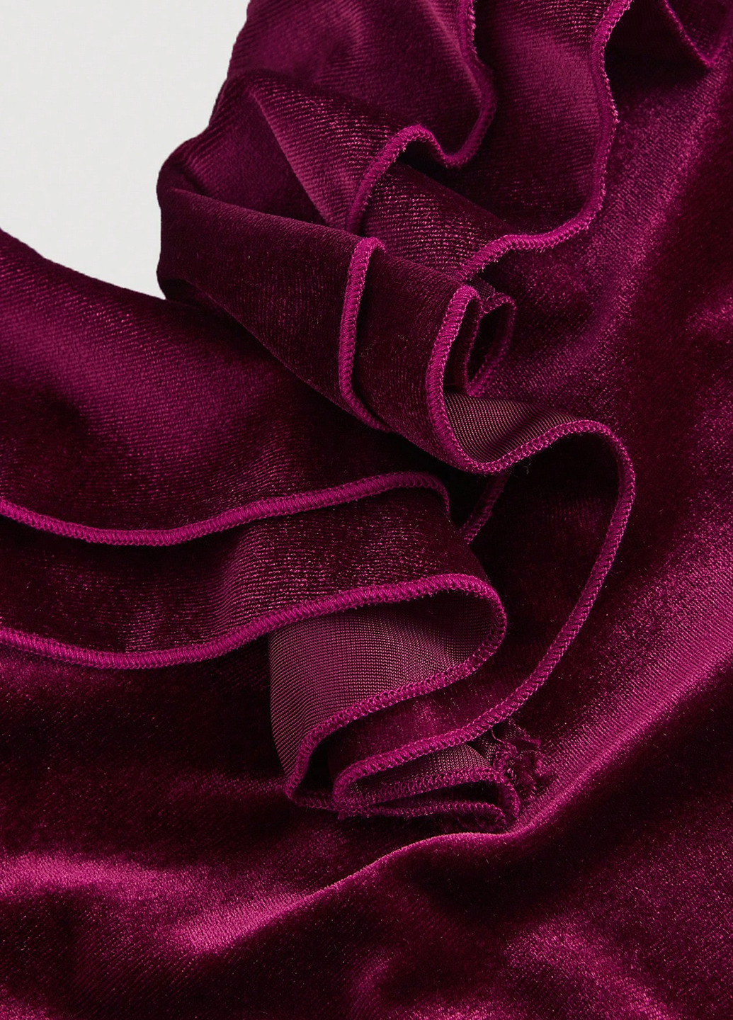 Бордовое вечернее платье с открытыми плечами, годе SHEIN однотонное