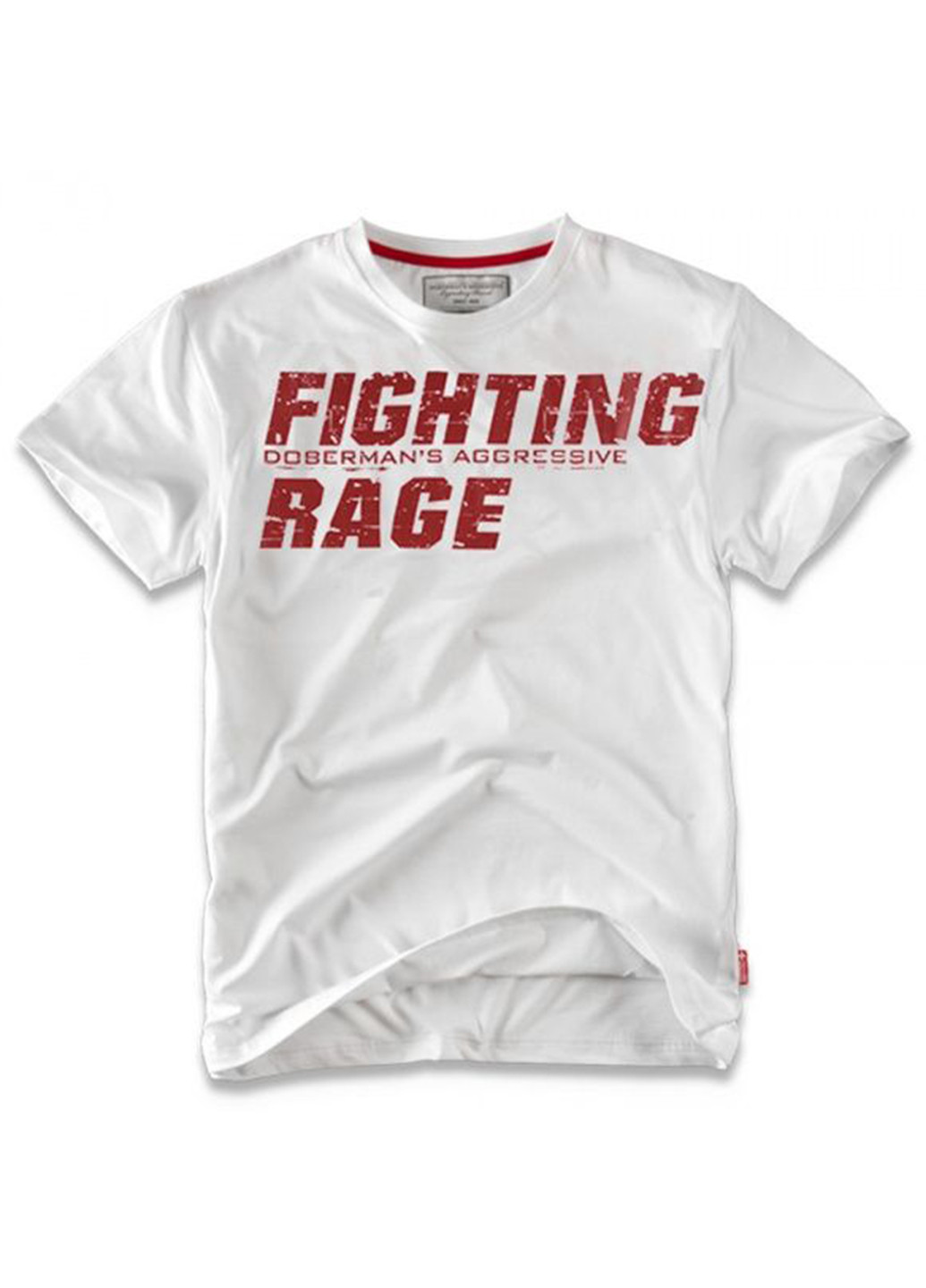 Белая футболка dobermans fighting rage ts26wt Dobermans Aggressive
