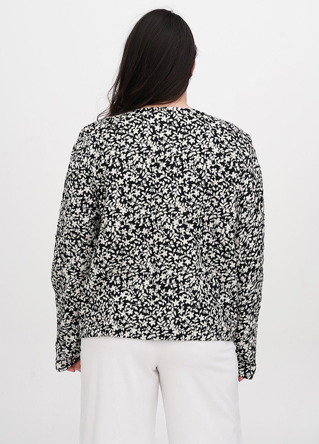 Черная демисезонная куртка куртка-лайнер Jill