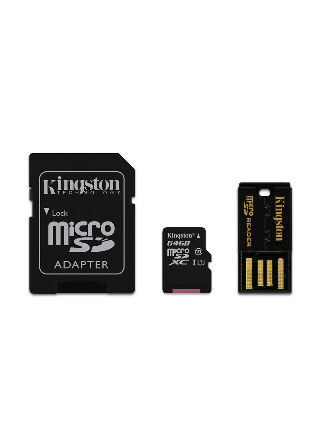 Карта пам'яті microSDHC 64GB C10 Mobility Kit Gen2 (MBLY10G2 / 64GB) Kingston карта памяти kingston microsdhc 64gb c10 mobility kit gen2 (mbly10g2/64gb) (132572700)