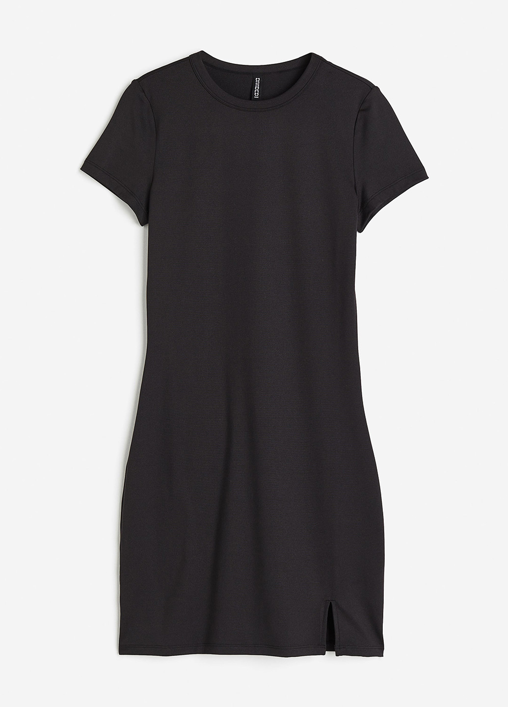 Чорна кежуал сукня сукня-футболка H&M однотонна