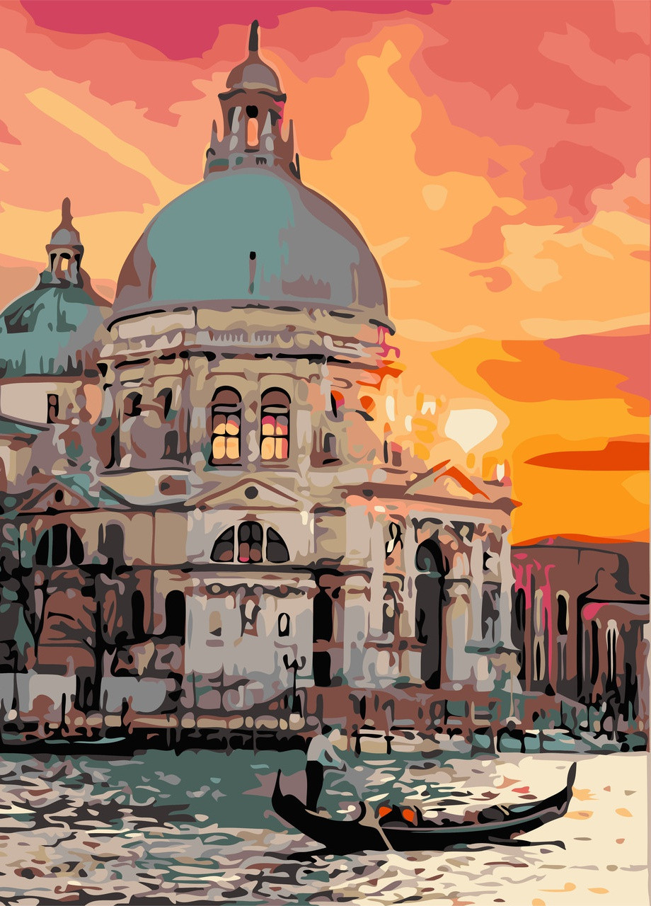 Картина по номерам "Сказочная Венеция" 40*50см ArtStory (252265760)