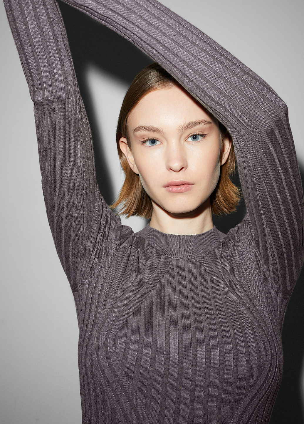 Темно-сіра кежуал сукня силуетна C&A однотонна