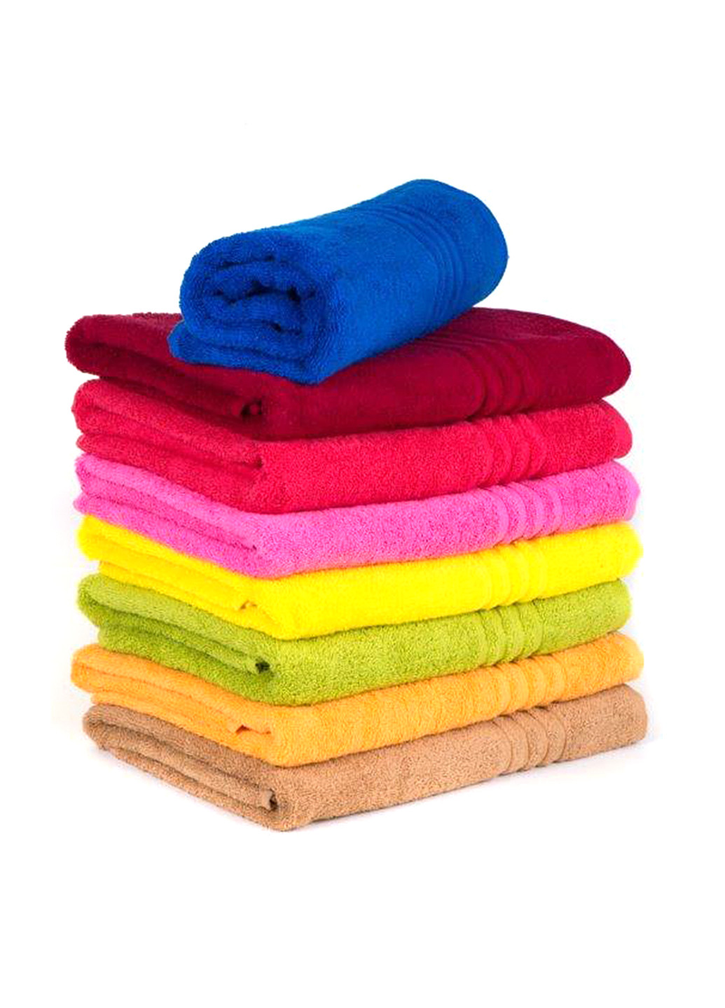 No Brand полотенце, 40х70 см однотонный бежевый производство - Индия