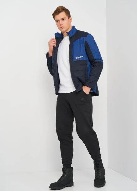 Темно-синяя куртка легка,темно-синій-синій, JACK&JONES