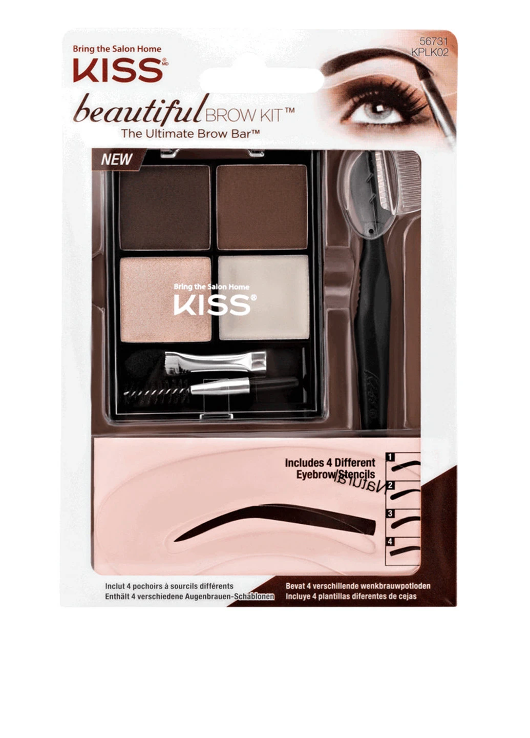 Набір для моделювання брів Beautiful Brow Kiss (17680532)